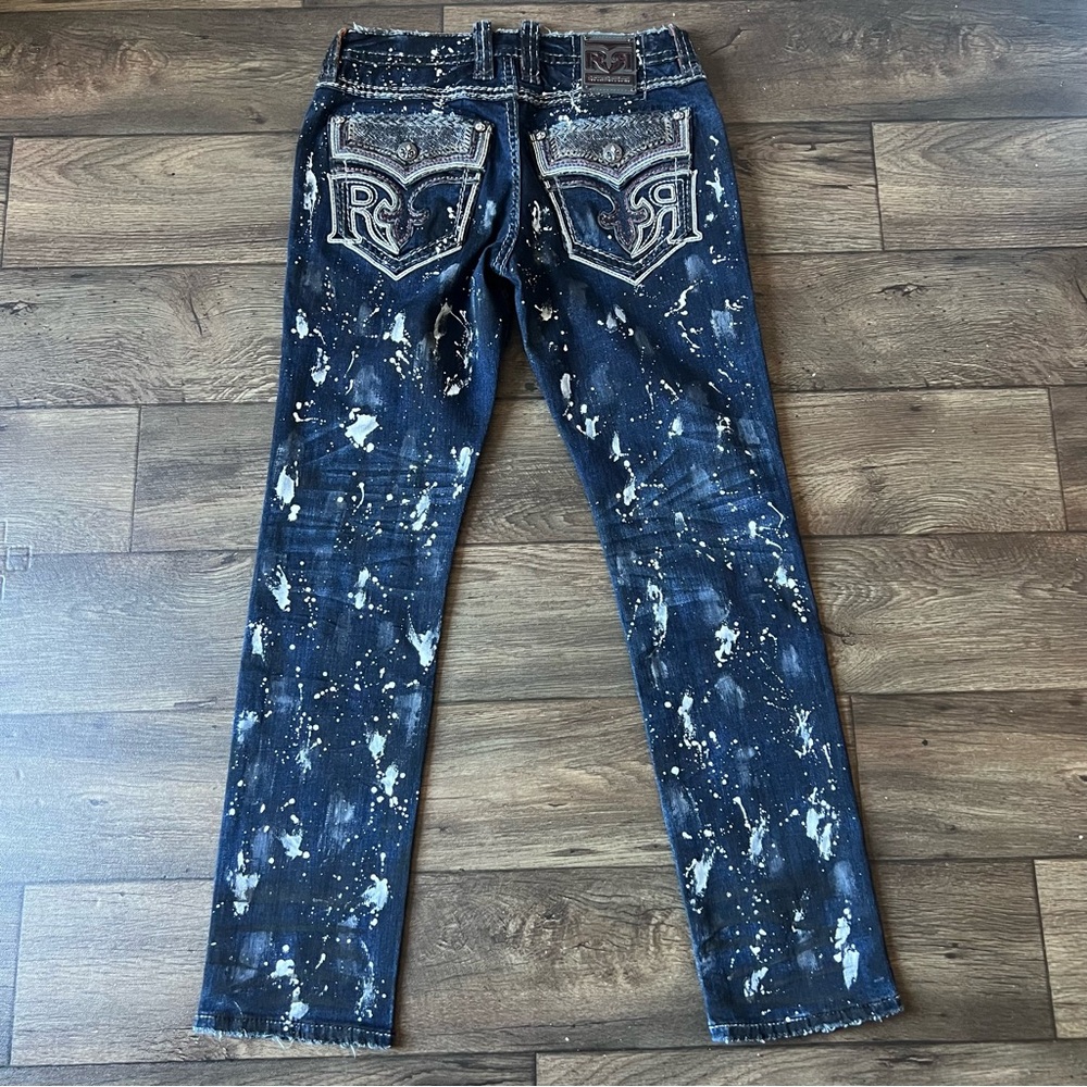 Rock Revival Men's Chace Alternative Straight Denim Jeans Size 32x32 NEW